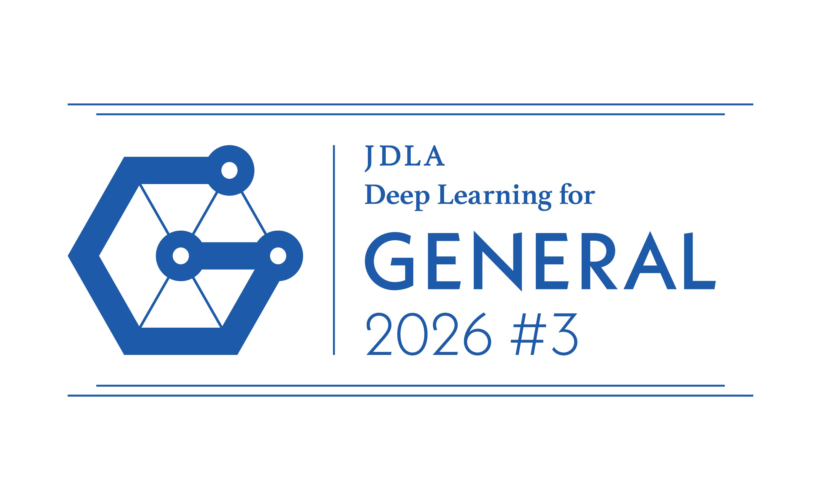 JDLA Deep Learning for GENERAL 2026 #3